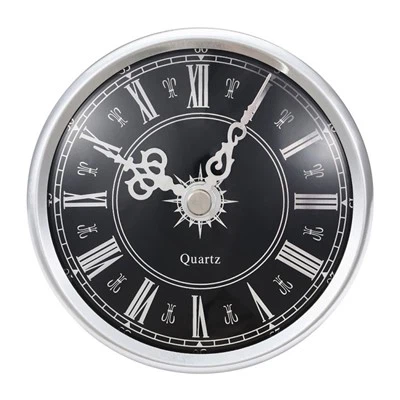 إدراج ساعة صغيرة من الألومنيوم